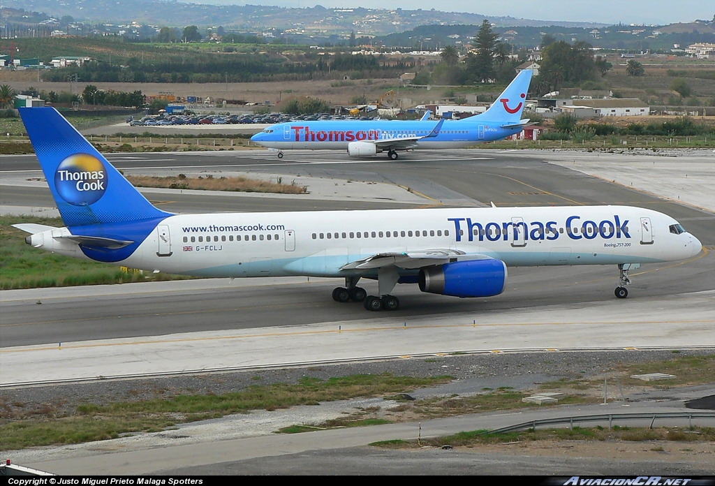 G-FCLJ - Boeing 757-2Y0 - Thomas Cook