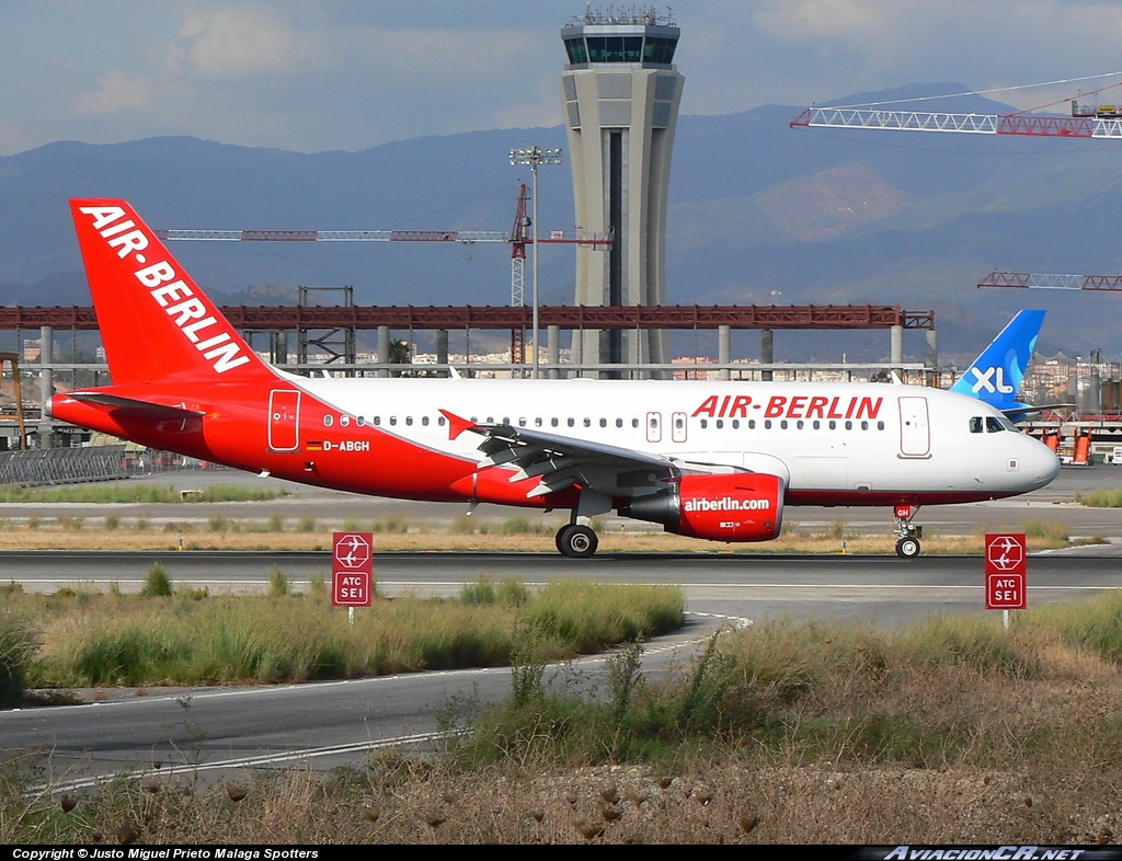 D-ABGH - Airbus A319-112 - Air Berlin