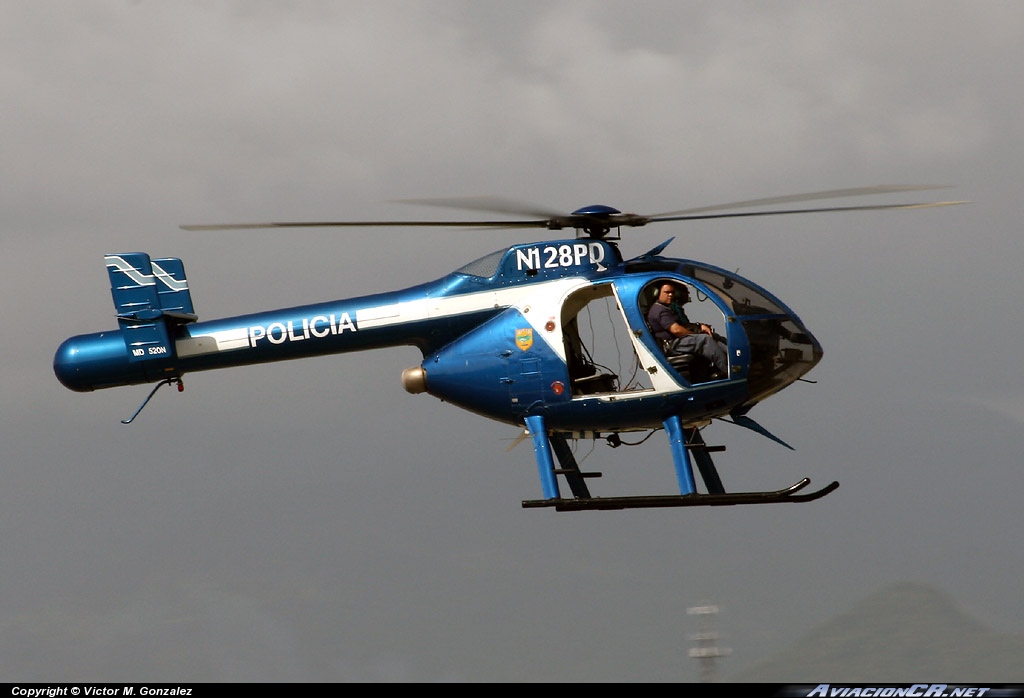 N128PD - McDonnell Douglas MD-520N/530N (H-6) - Policia de Puerto Rico