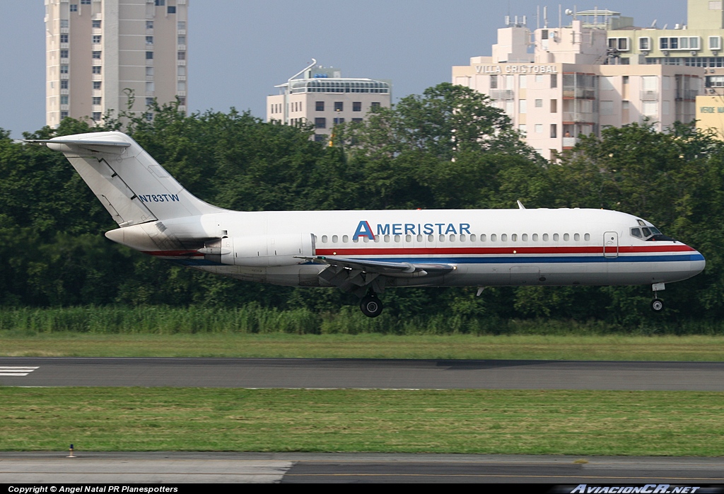 N783TW - McDonnell Douglas DC-9-15F - Ameristar