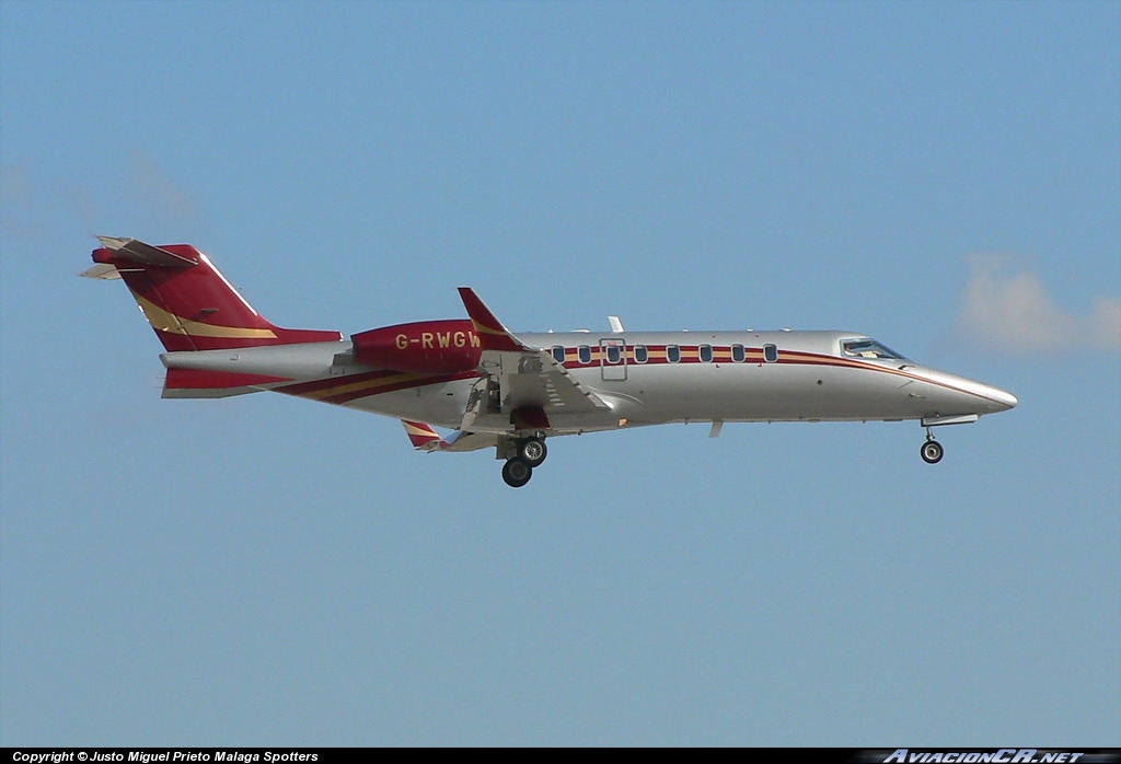 G-RWGW - Learjet 45 - Woodlands Air