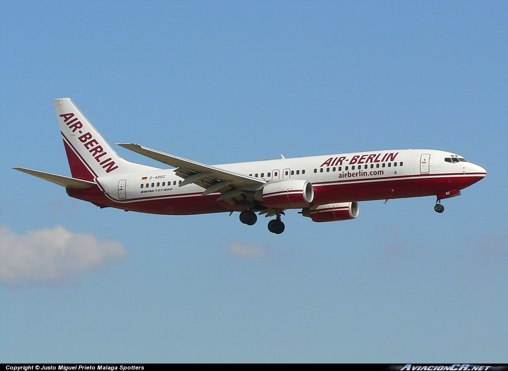 D-ABBZ - Boeing 737-85F - Air Berlin