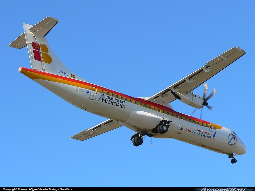 EC-HJI - Aerospatiale ATR-72 - Iberia Regional (Air Nostrum)