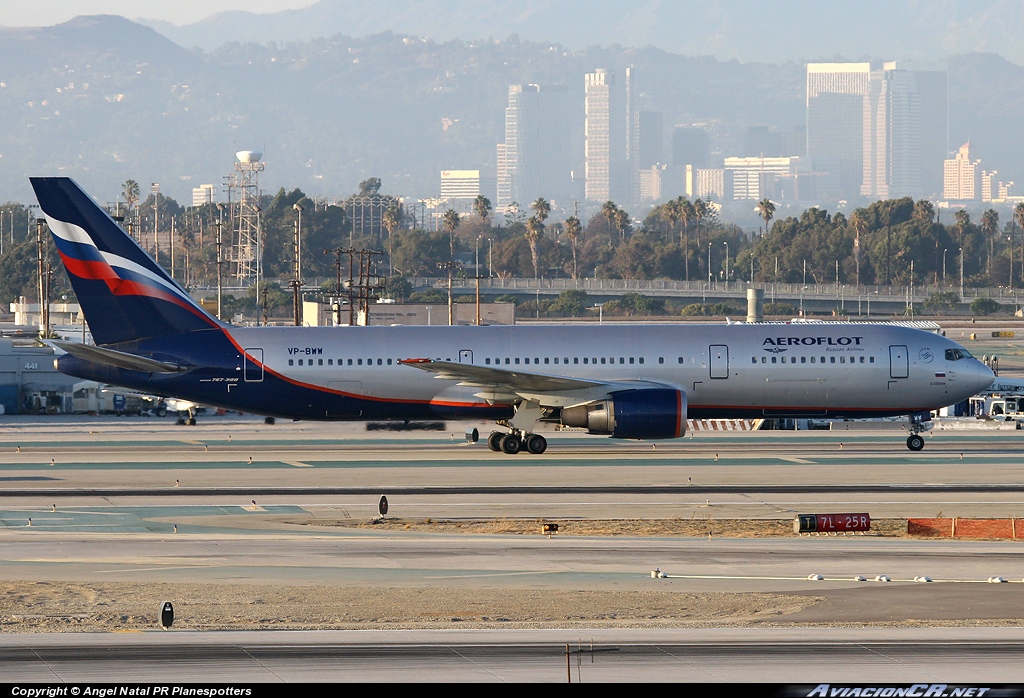 VP-BWW - Boeing 767-306/ER - Aeroflot