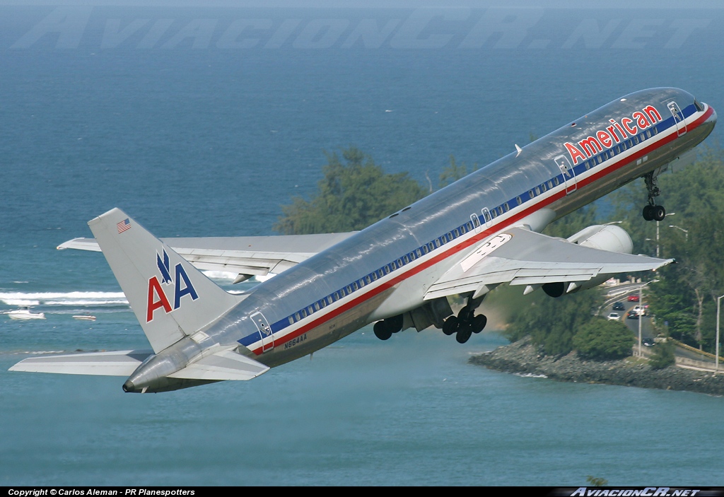 N664AA - Boeing 757-223 - American Airlines