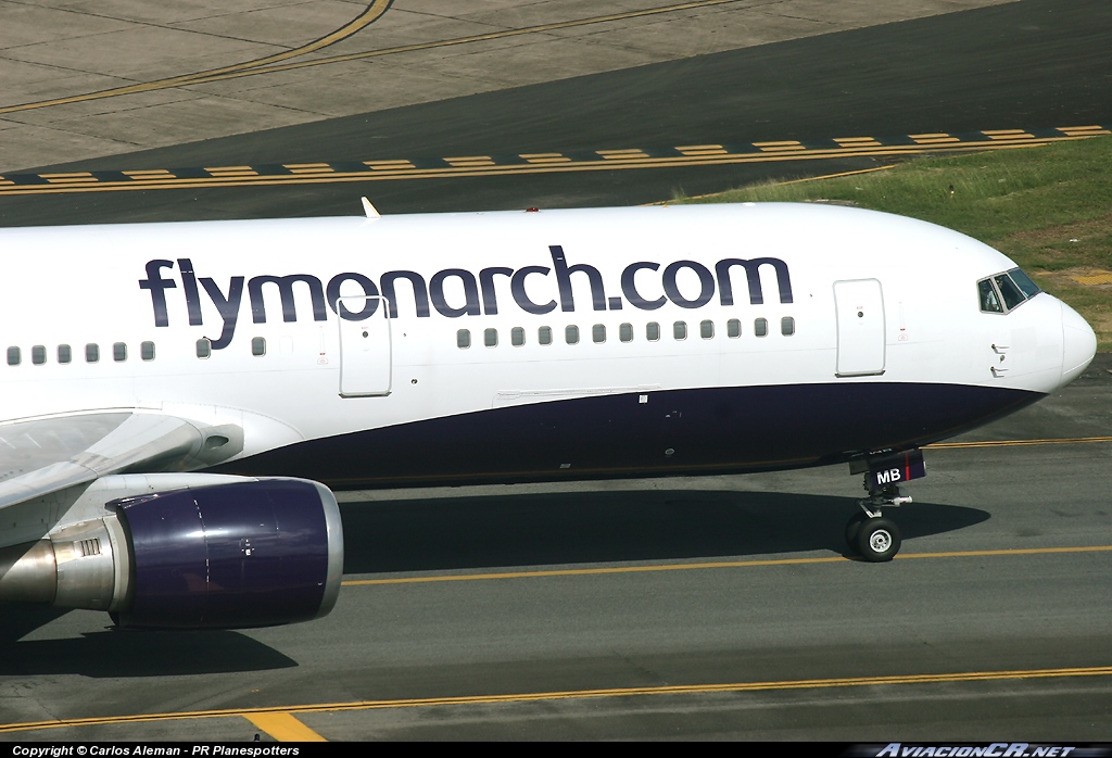 G-DIMB - Boeing 767-31K/ER - Monarch Airlines