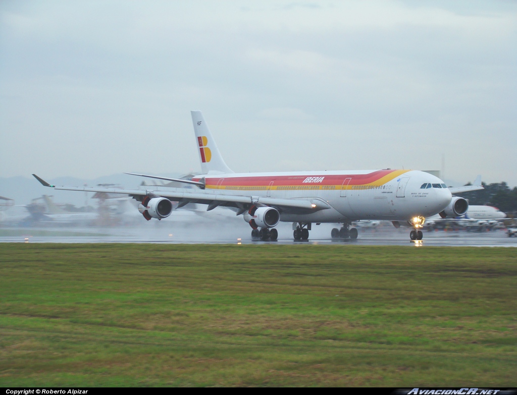 EC-HQF - Airbus A340-313X - Iberia