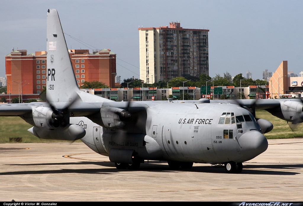 64-0510 - Lockheed C-130 Hercules - USA-National Guard