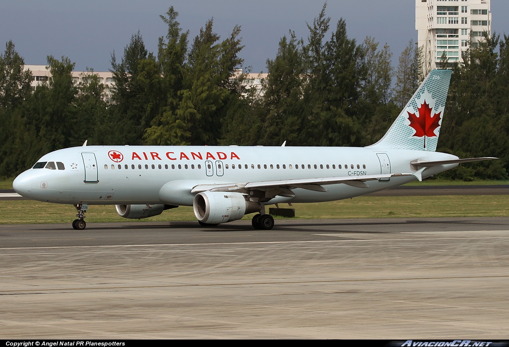 C-FDSN - Airbus A320-211 - Air Canada