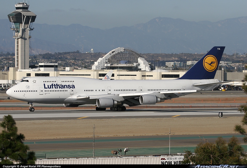 D-ABTK - Boeing 747-430 - Lufthansa