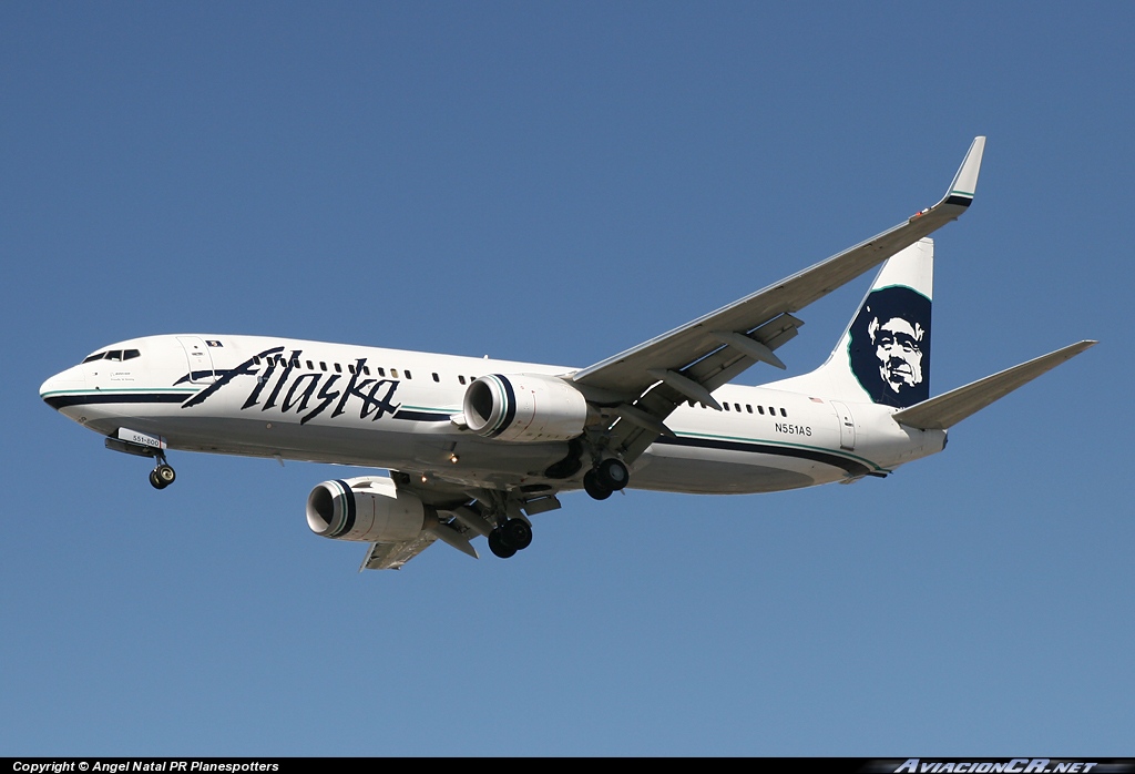 N551AS - Boeing 737-89L - Alaska Airlines