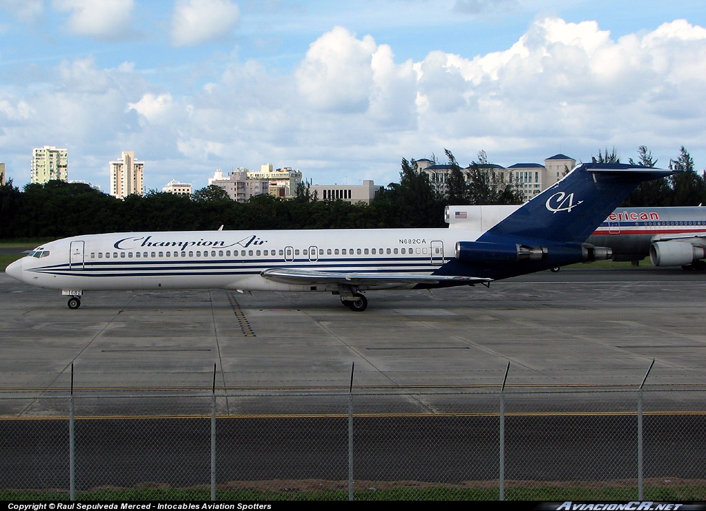 N682CA - Boeing 727-2S7/Adv - Champion Air