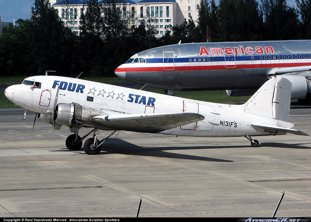 N131FS - Douglas DC-3 (C-47/53/117/R4D/Skytrain/Dakota) - FOUR STARS