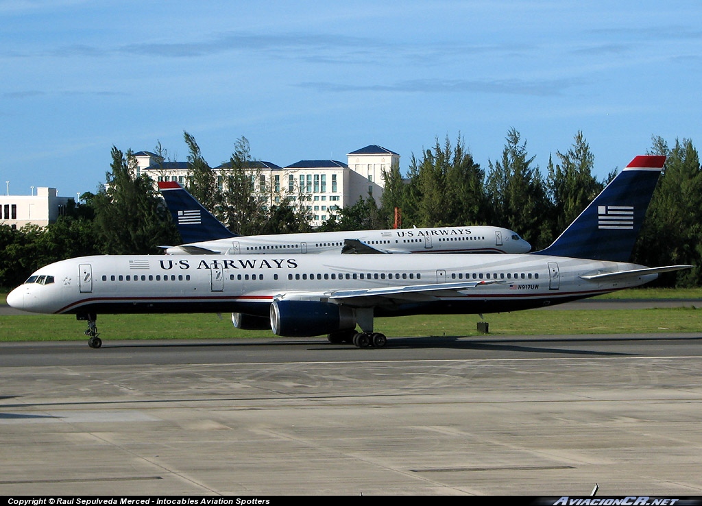 N917UW - Boeing 757-225 - US Airways