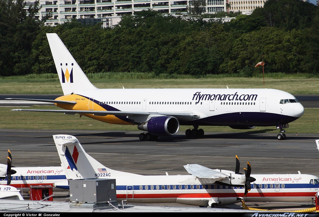 G-DIMB - Boeing 767-31K/ER - Monarch Airlines