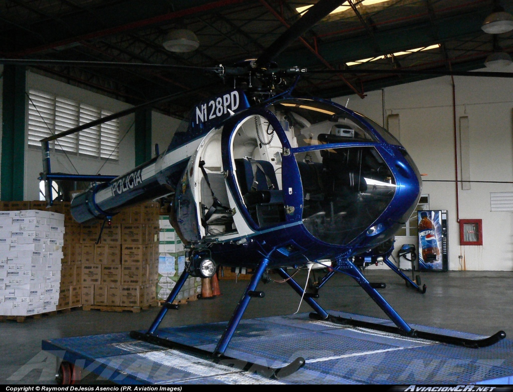 N128PD - McDonnell Douglas MD-520N/530N (H-6) - Policia de Puerto Rico
