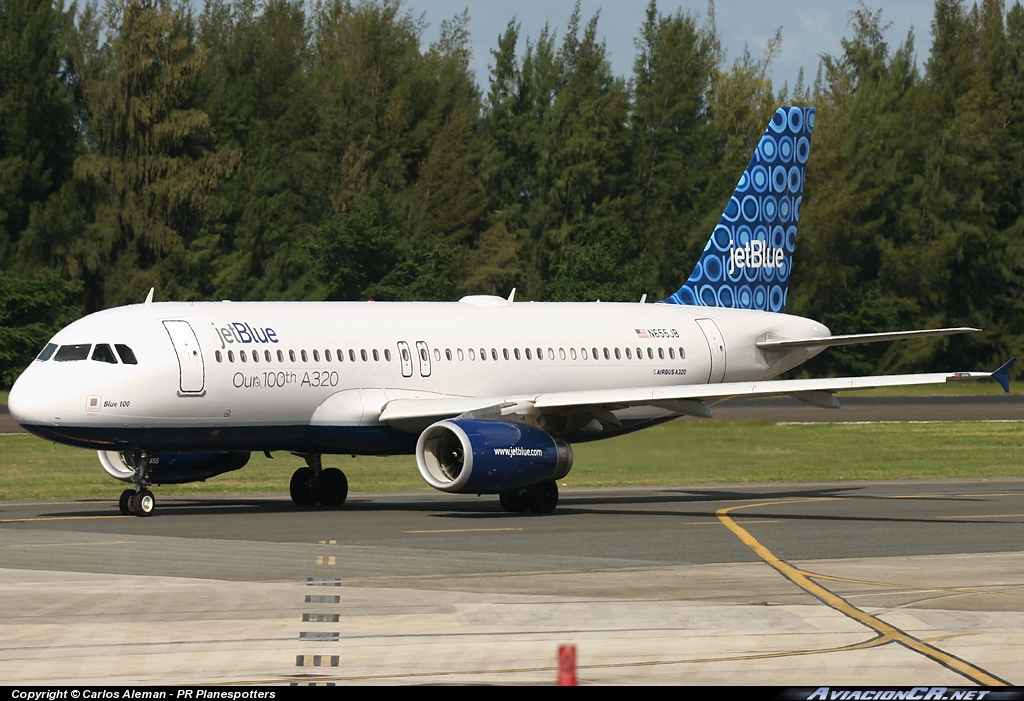 N655JB - Airbus A320-232 - Jet Blue