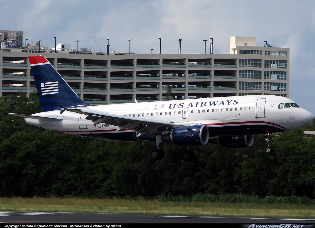 N712US - Airbus A319-112 - US Airways