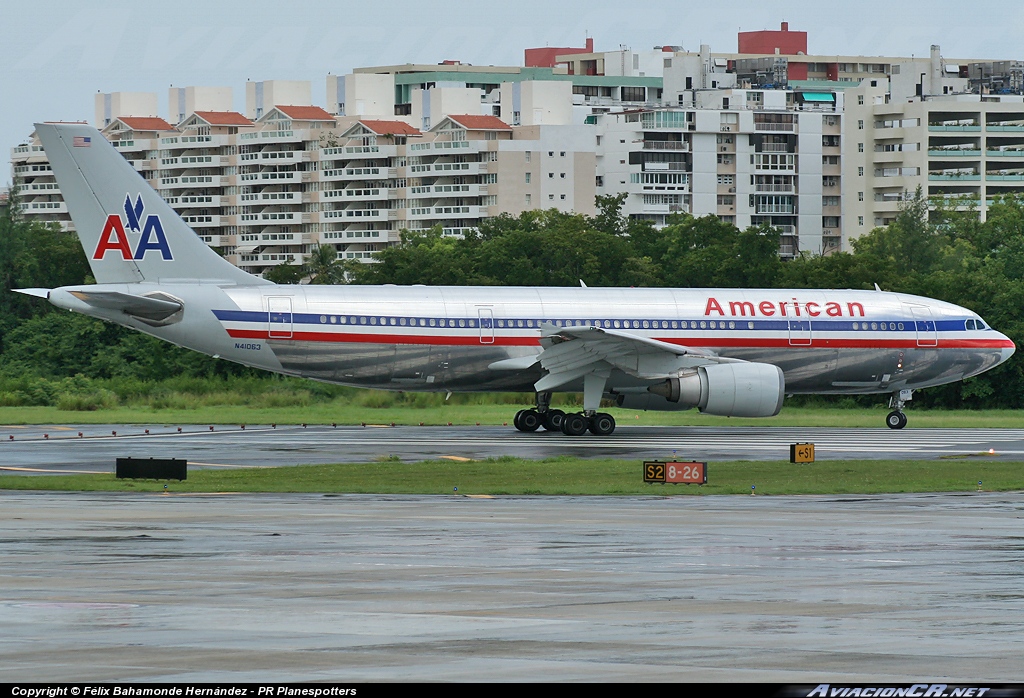 N41063 - Airbus A300B4-605R - American Airlines