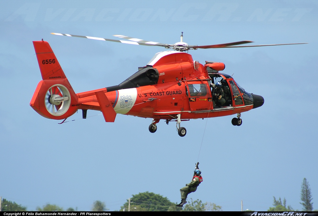 6556 - AEROSPATIALE HH-65C DOLPHIN - US Coast Guard