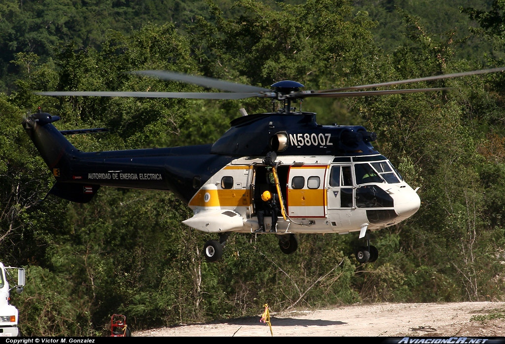 N5800Z - Aerospatiale AS332C Super Puma - Autoridad de Energía Eléctrica de Puerto Rico (AEE)