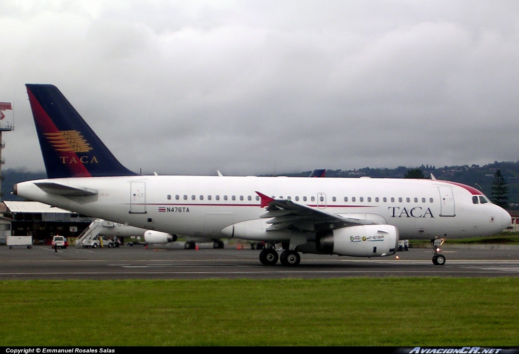 N476TA - Airbus A319-132 - TACA