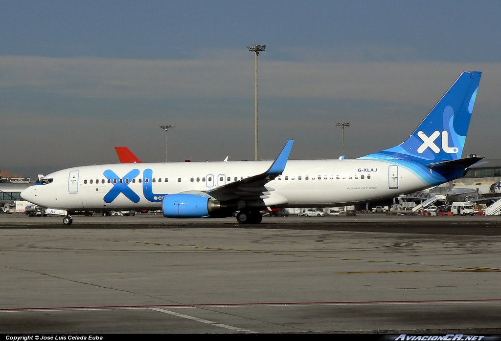 G-XLAJ - Boeing 737-800 - Excel Airways