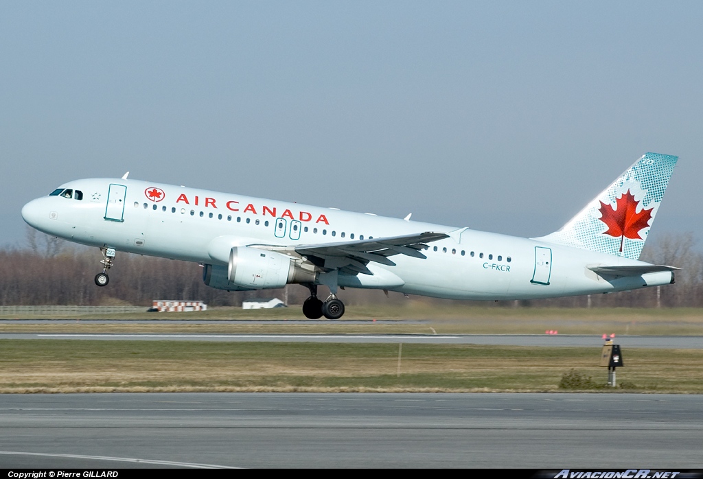 C-FKCR - Airbus A320-211 - Air Canada