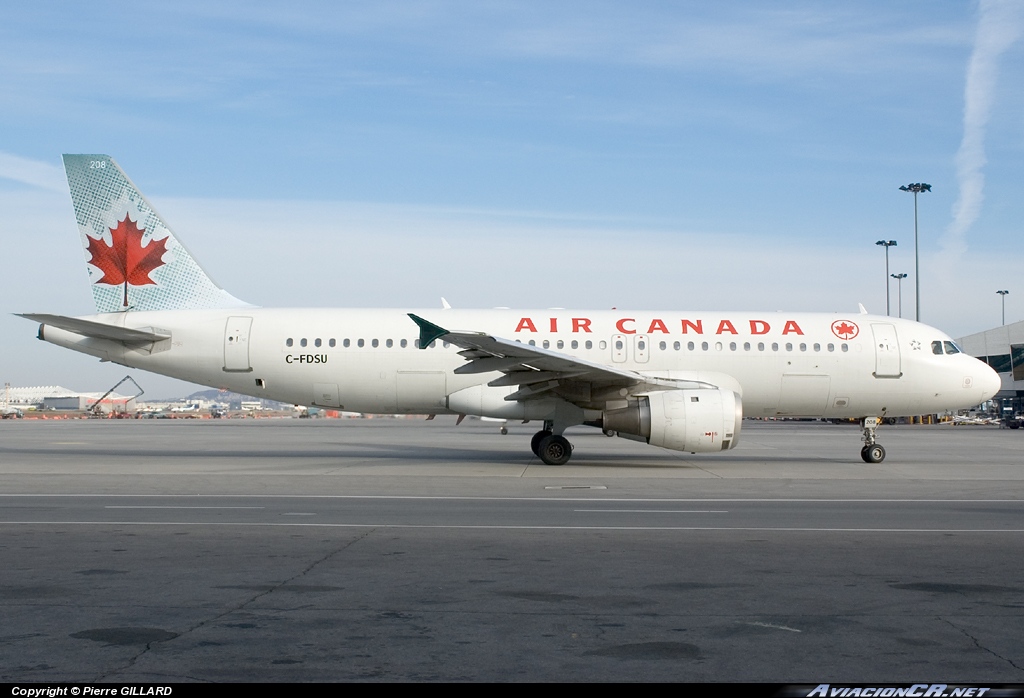 C-FDSU - Airbus A320-211 - Air Canada