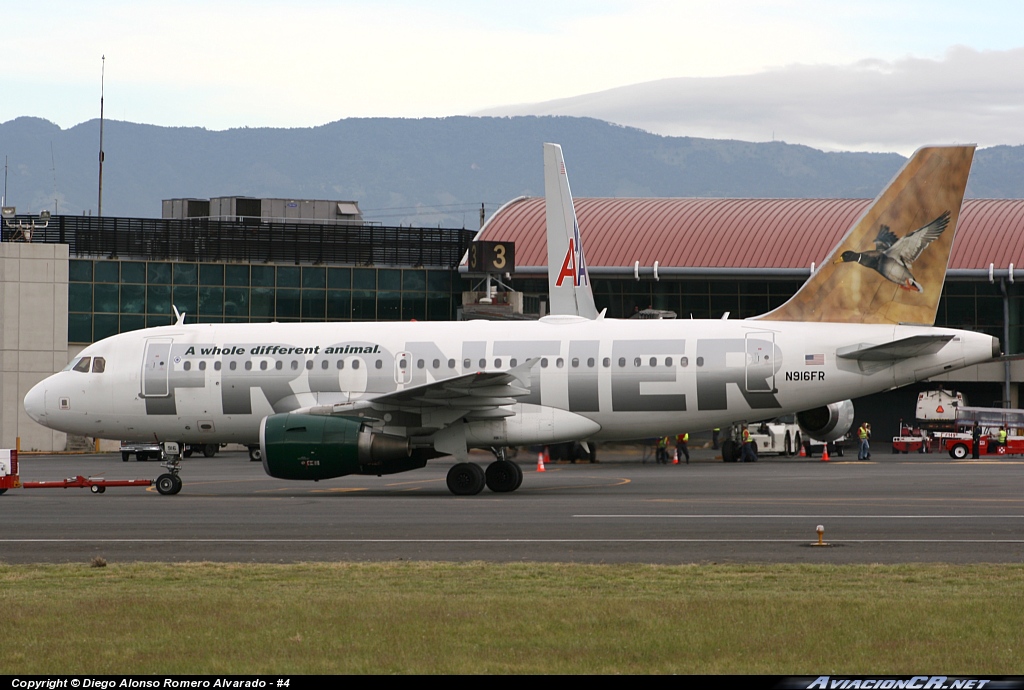 N916FR - Airbus A319-111 - Frontier Airlines