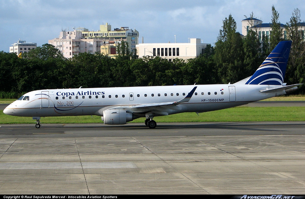 HP-1560CMP - Embraer 190-100IGW - Copa Airlines