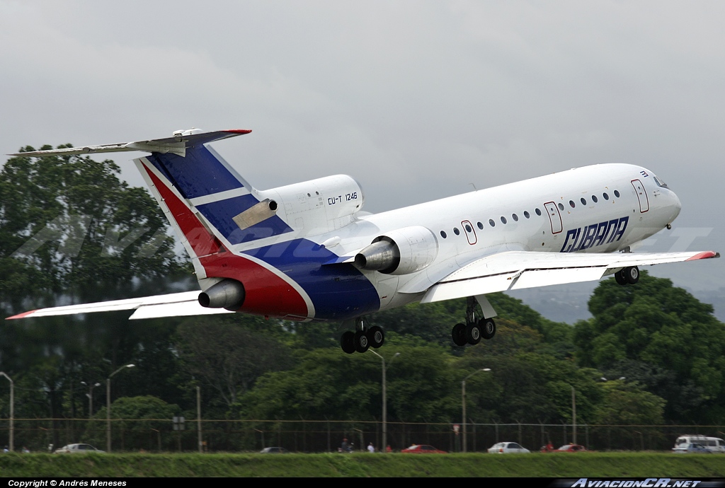 CU-T1246 - Yakovlev YAK-42 - Cubana de Aviación