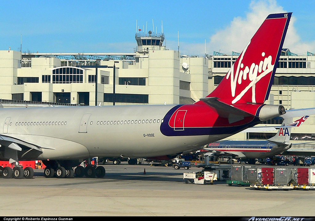 G-VOGE - Airbus A340-642 - Virgin Atlantic