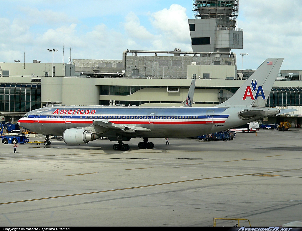 N34078 - Airbus A300B4-605R - American Airlines