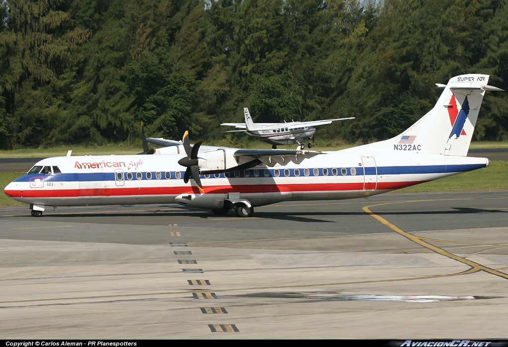 N322AC - ATR 72-212 - American Eagle