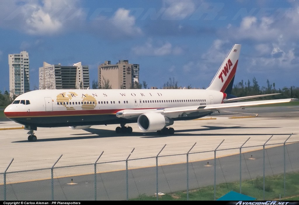 N634TW - Boeing 767-300/ER - Trans World Airlines (TWA)
