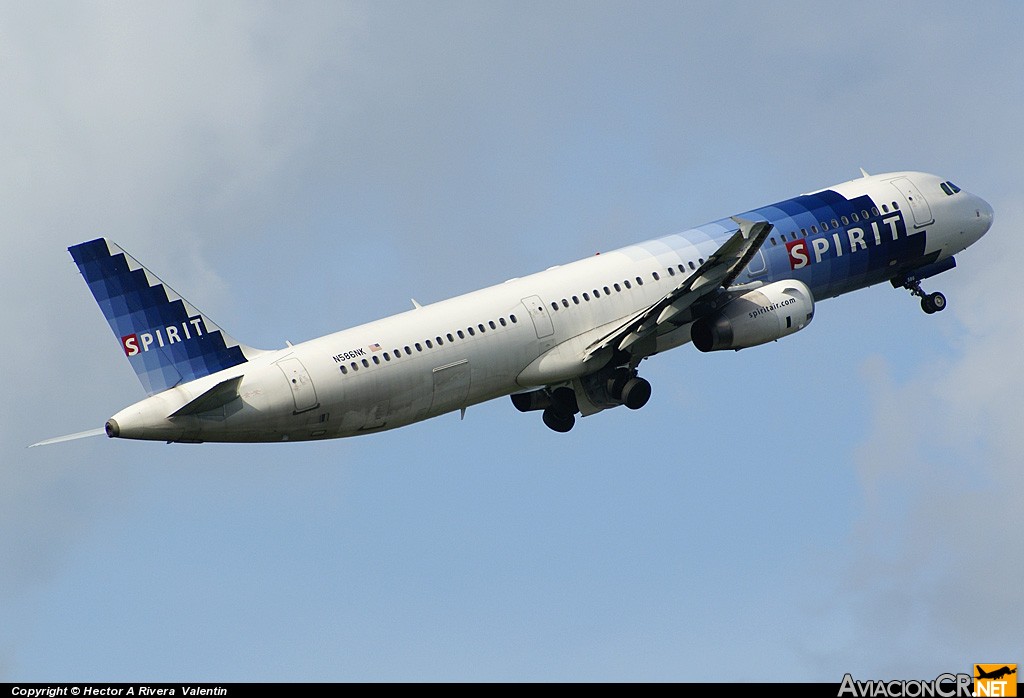N586NK - Airbus A321-231 - Spirit