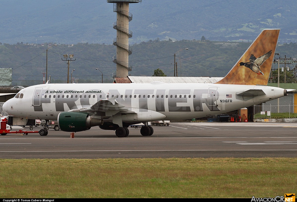 N916FR - Airbus A319-111 - Frontier Airlines