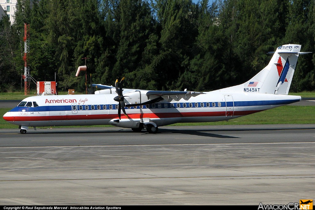 N545AT - Aerospatiale ATR-72 - American Eagle