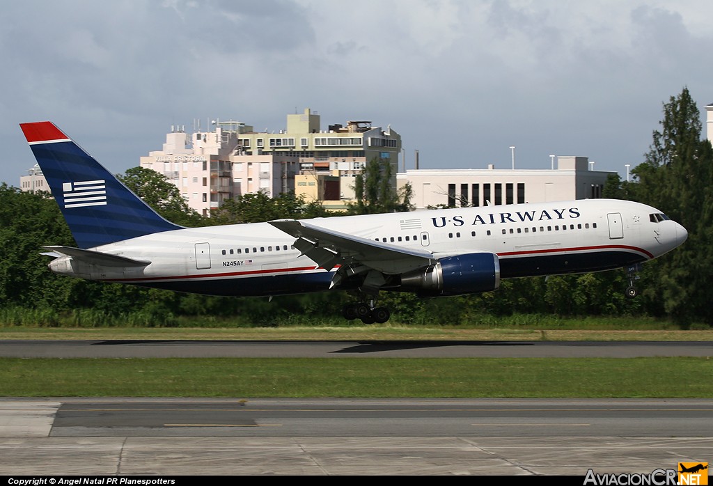 N245AY - Boeing 767-201/ER - US Airways