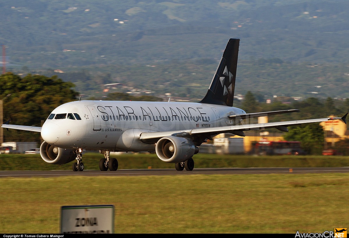 N700UW - Airbus A319-112 - US Airways