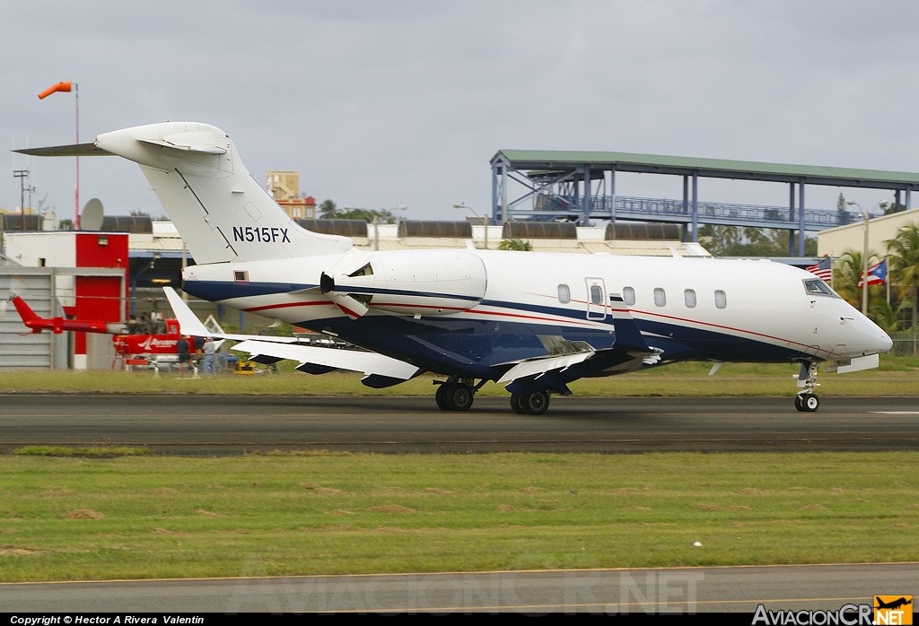 N515FX - Bombardier BD-100-1A10 Challenger 300 - Privado