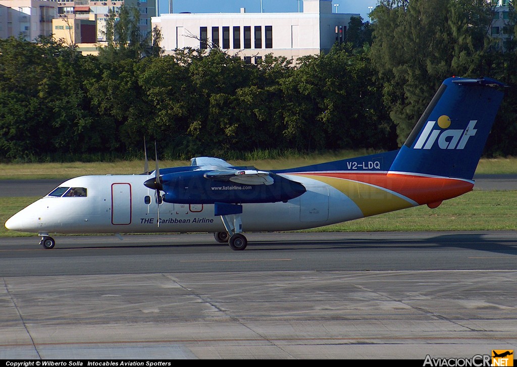 V2-LDQ - De Havilland Canada DHC-8-102 Dash 8 - LIAT