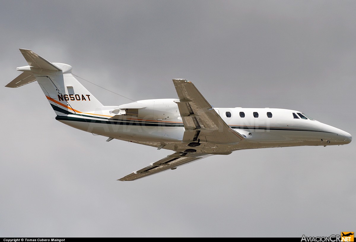 N650AT - Cessna 650 Citation VII - Privado
