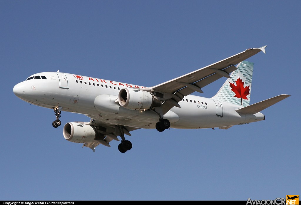 C-FZUL - Airbus A319-114 - Air Canada