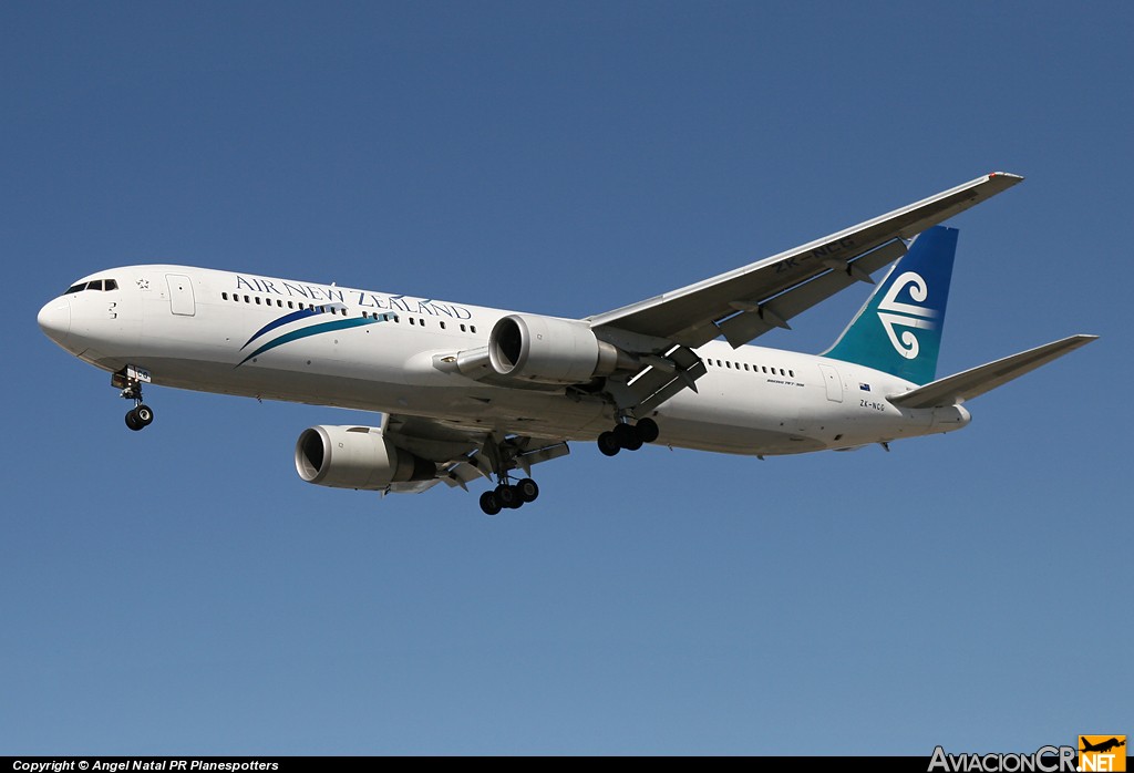 ZK-NCG - Boeing 767-319/ER - Air New Zealand