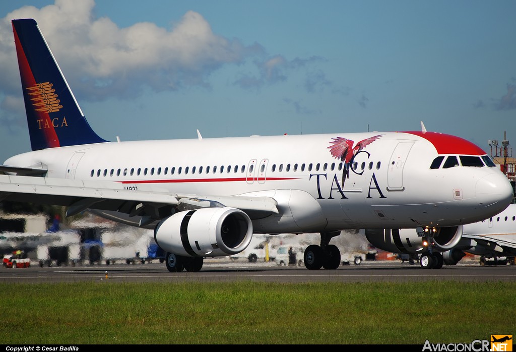 N493TA - Airbus A320-233 - TACA