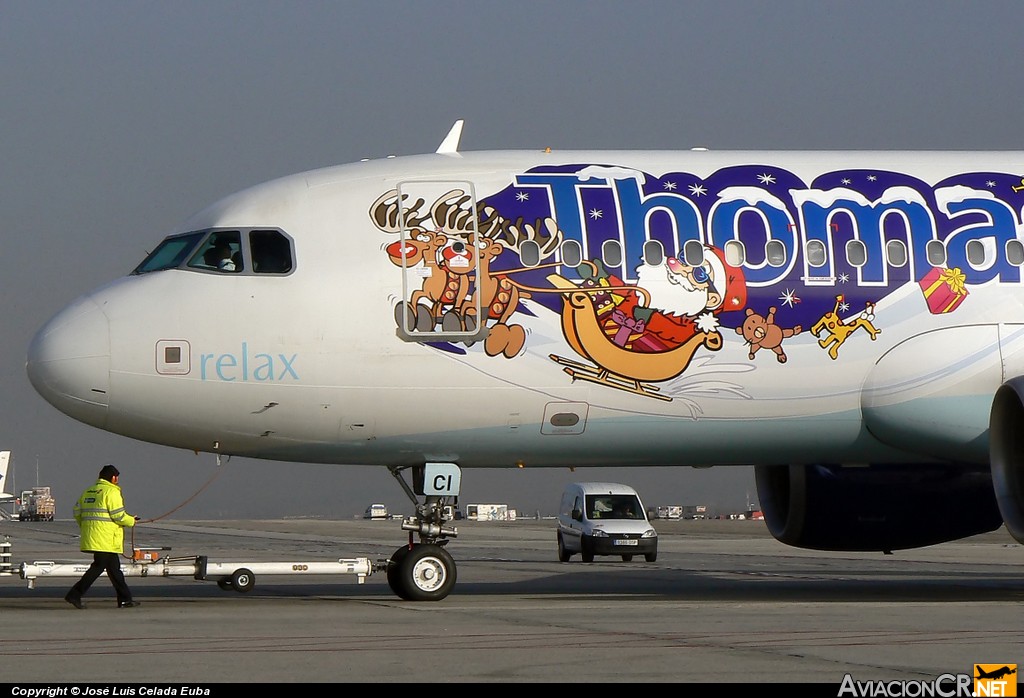 OO-TCI - Airbus A320-214 - Thomas Cook