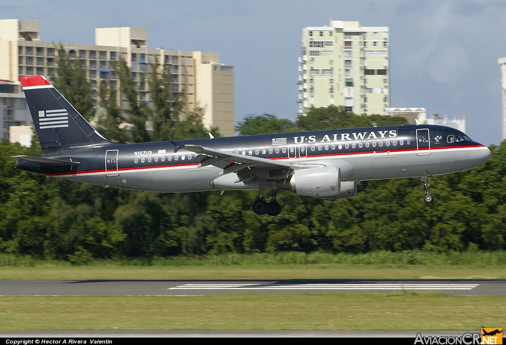 N107US - Airbus A320 (Genérico) - US Airways