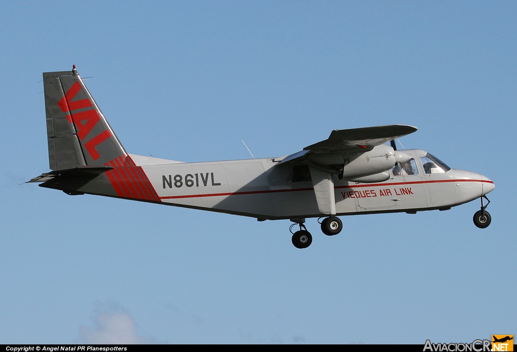 N861VL - Britten-Norman BN-2B-26 Islander - Vieques Air Link